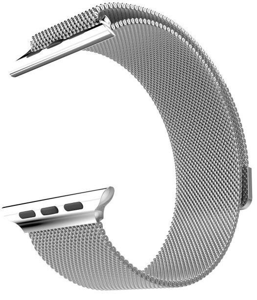 Ремешок Milanese Loop Stainless Steel для Apple Watch 42/44 mm, серебристый #1