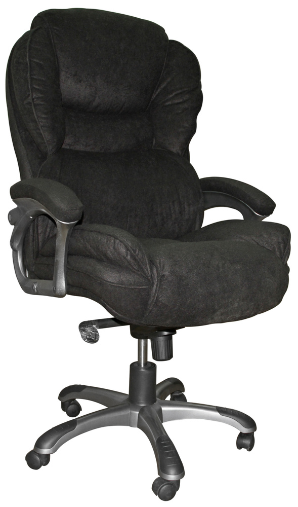 TUTKRESLA Игровое компьютерное кресло, Микрофибра, черный #1