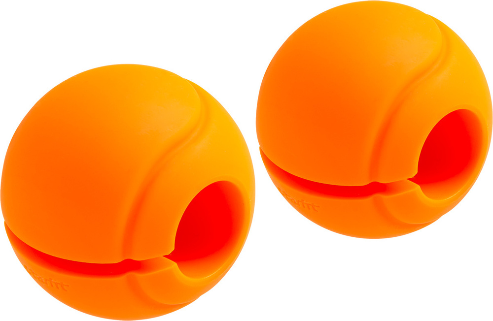 Комплект расширителей хвата STARFIT BB-111 сфера, оранжевый, 2 шт  #1