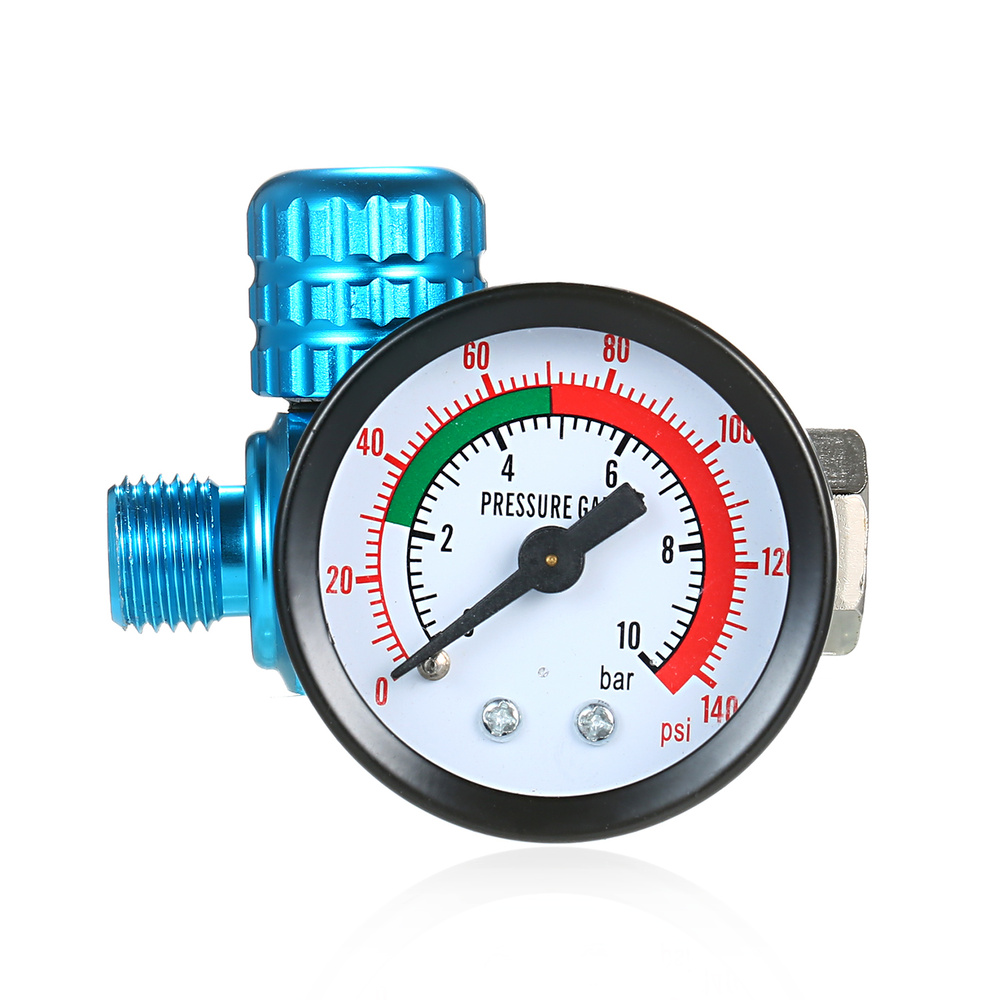 1/4 дюйма 140PSI мини-регулятор воздуха автоматический регулятор ...