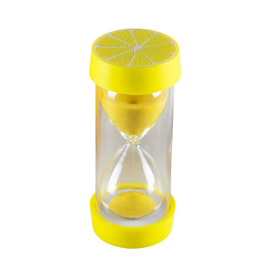 Часы песочные, 5 минут, лимон #1