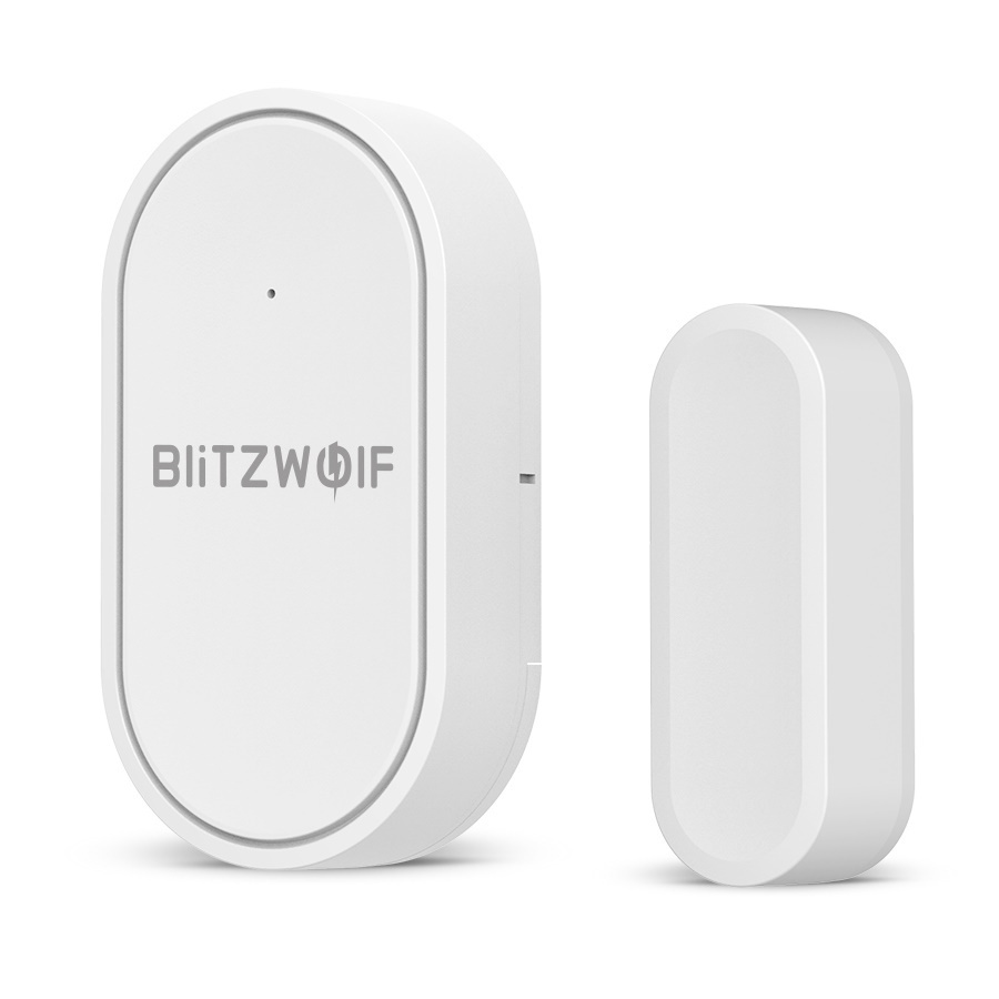 Датчик контакта двери / окна Blitzwolf BW-IS6 433MHz Door/Window Contact Sensor White  #1