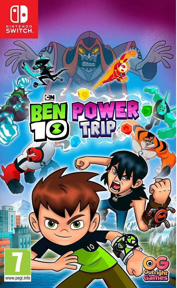 Игра Ben 10: Мощное Приключение Power Trip Русская (Nintendo Switch, Русские субтитры)  #1