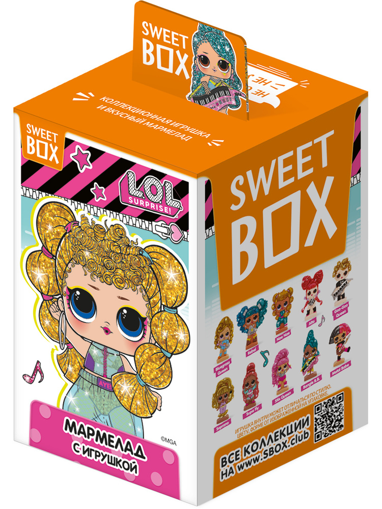 Sweet Box Конфитрейд СВИТБОКС LOL 2 Мармелад с игрушкой, 10г (штука)  #1