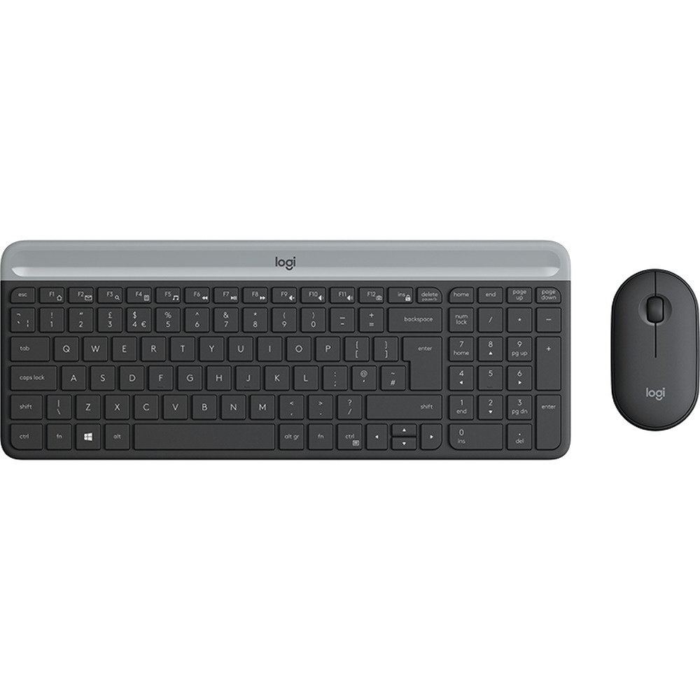 Клавиатура+мышь Logitech Wireless Combo MK470 Black USB 920-009206 #1