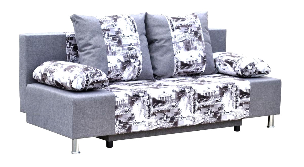 Прямой диван, механизм Еврокнижка, 190х92х92 см #1