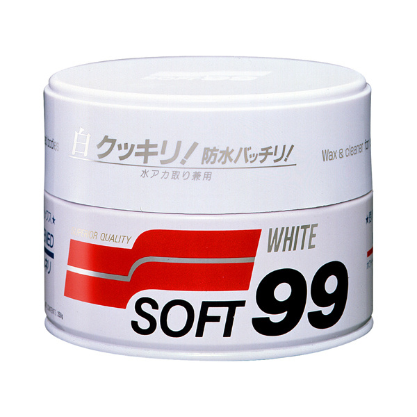 Полироль для кузова защитный Soft99 Soft Wax для светлых, 350 гр, 00020  #1