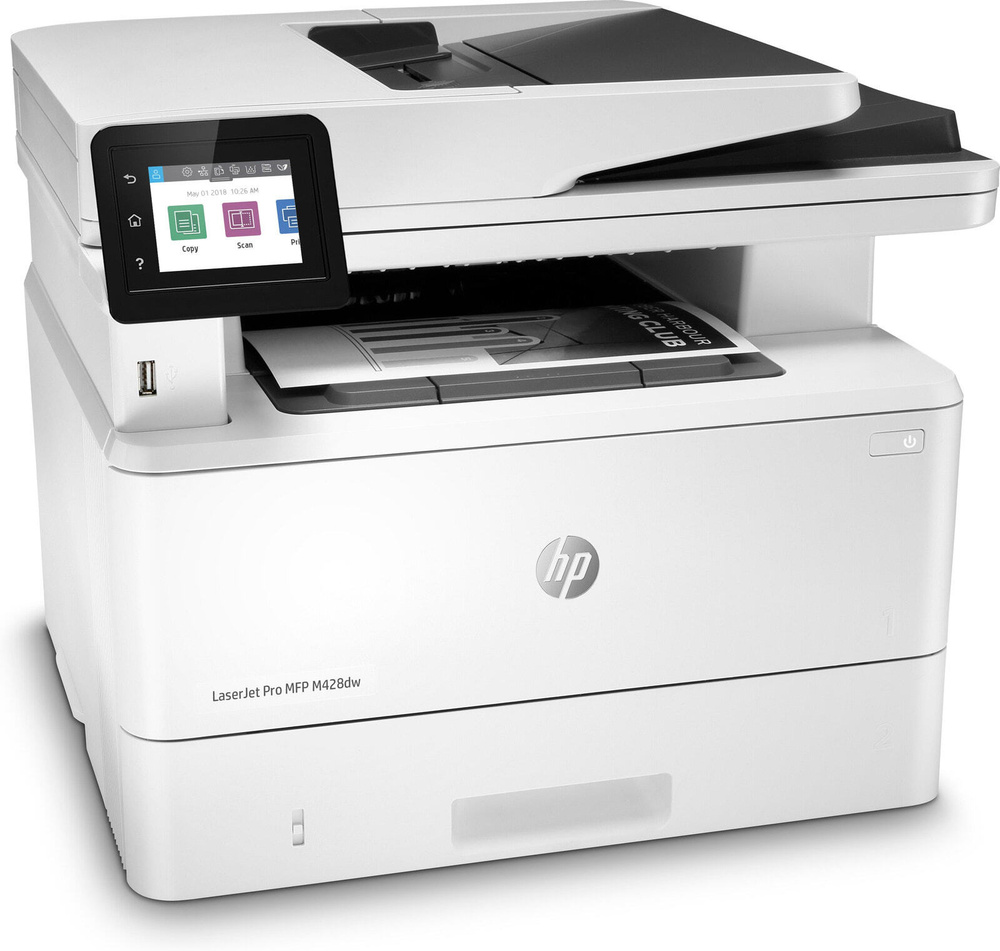 Принтер лазерный LaserJet Pro M428dw Лазерная 1200 x 1200 DPI 38 ppm Wi-Fi W1A28A, белый  #1