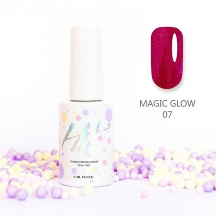 HIT Gel, Гель-лак Magic Glow №07 #1