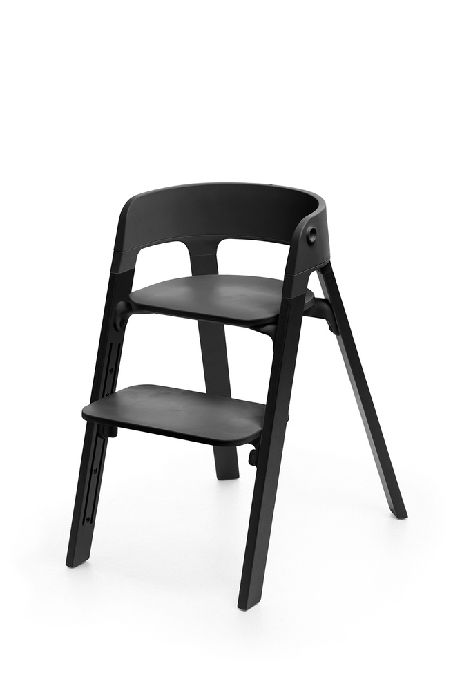 Стульчик Stokke Steps: сидение Black ножки Black 349706 #1