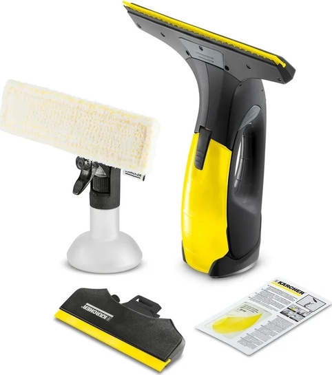 Электростеклоочиститель Karcher WV 2 Black Edition, желтый, черный  #1