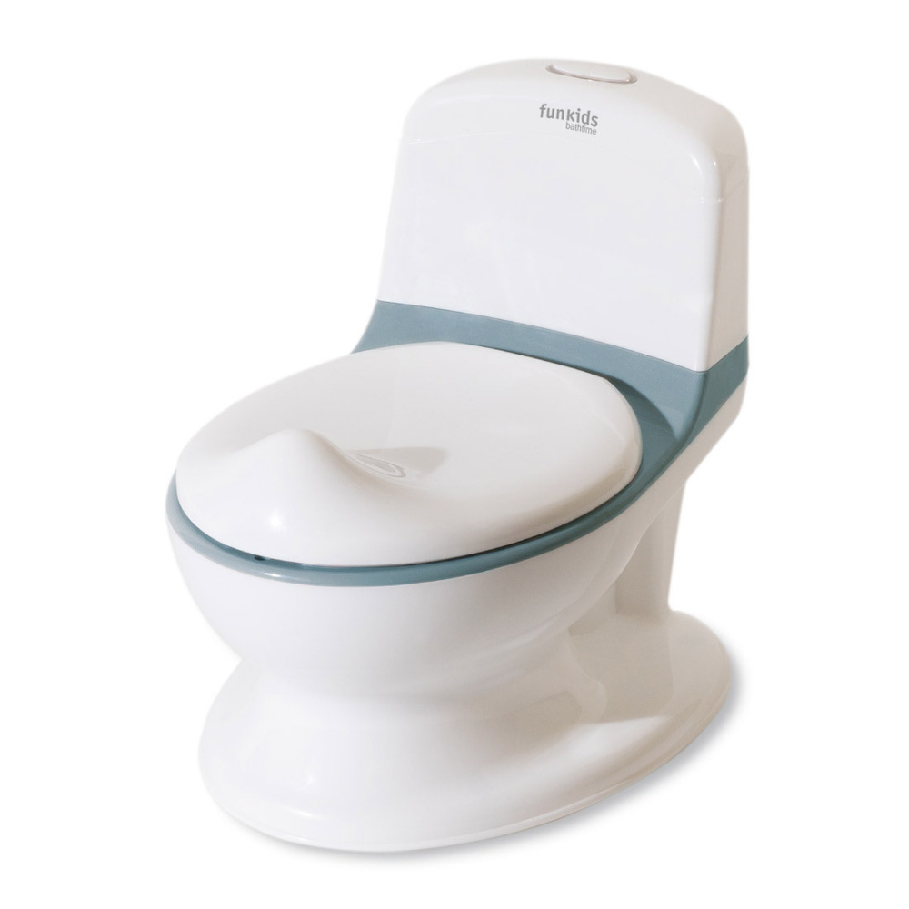 Funkids / Горшок-трон детский в виде унитаза "Baby Toilet" со звуковыми и световыми эффектами, арт. WY028-Blue #1