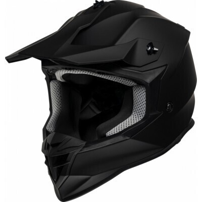 IXS шлем кроссовый 362 1.0 черный матовый S #1