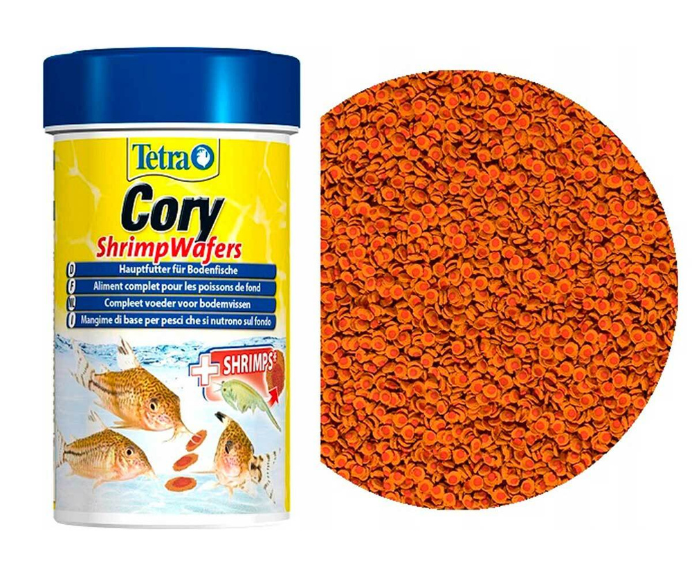 Корм для рыб Tetra Cory Shrimp Wafers 250мл для донных рыб #1