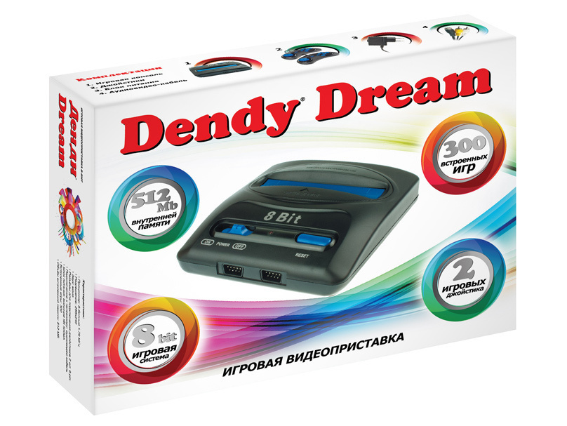 Игровая приставка Dendy Dream 300 игр  #1