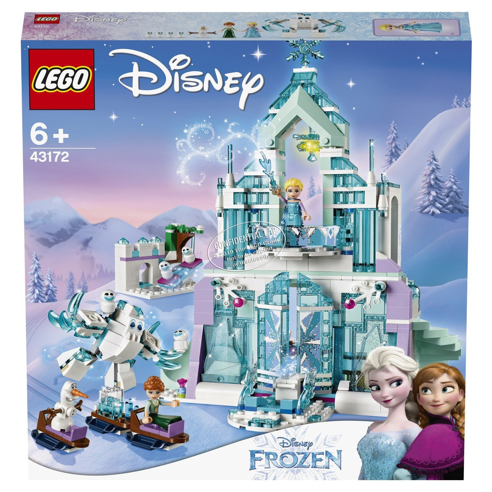 Конструктор LEGO Disney Frozen 43172 Волшебный ледяной замок Эльзы  #1