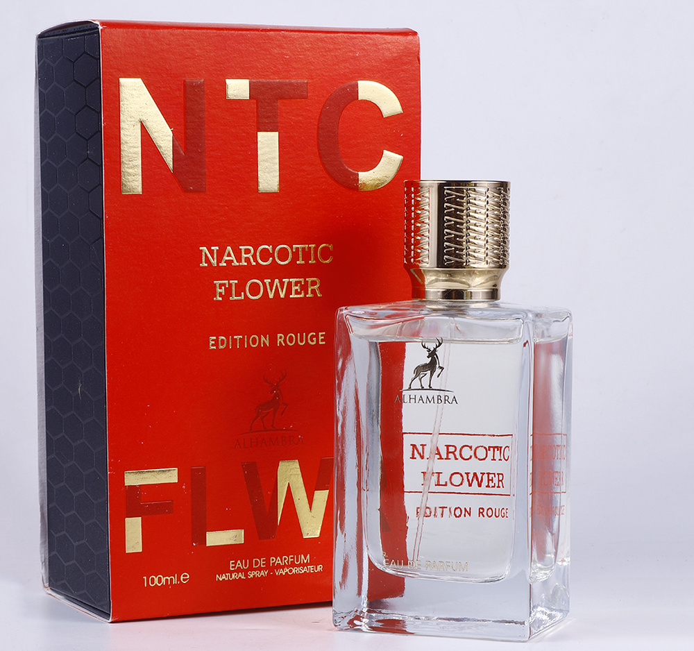 Alhambra Вода парфюмерная NARCOTIC FLOWER EDITION ROUGE 100 мл #1