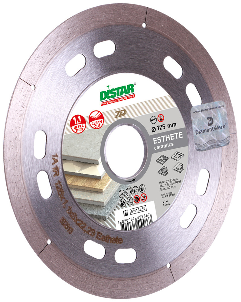 DISTAR Диск алмазный 125 x 1.1 x 22 #1