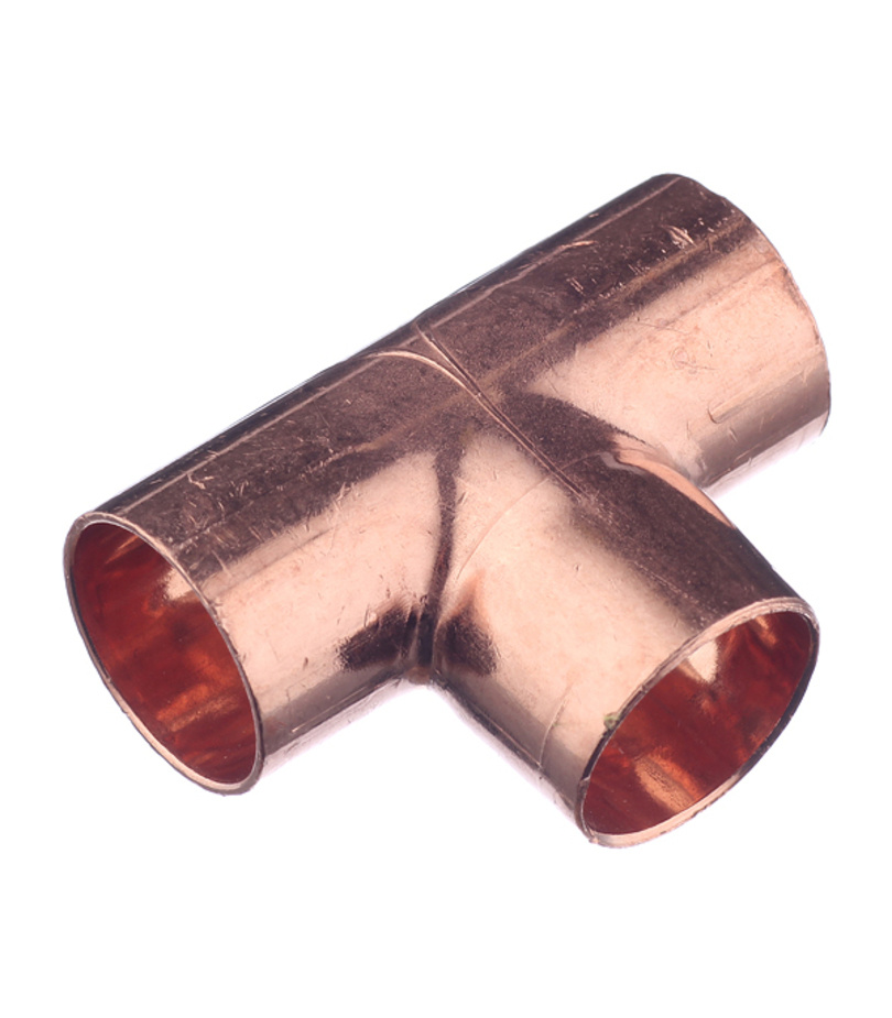 Тройник Viega под пайку 18 х 18 х 18 мм медный, 857756755 - купить по ...