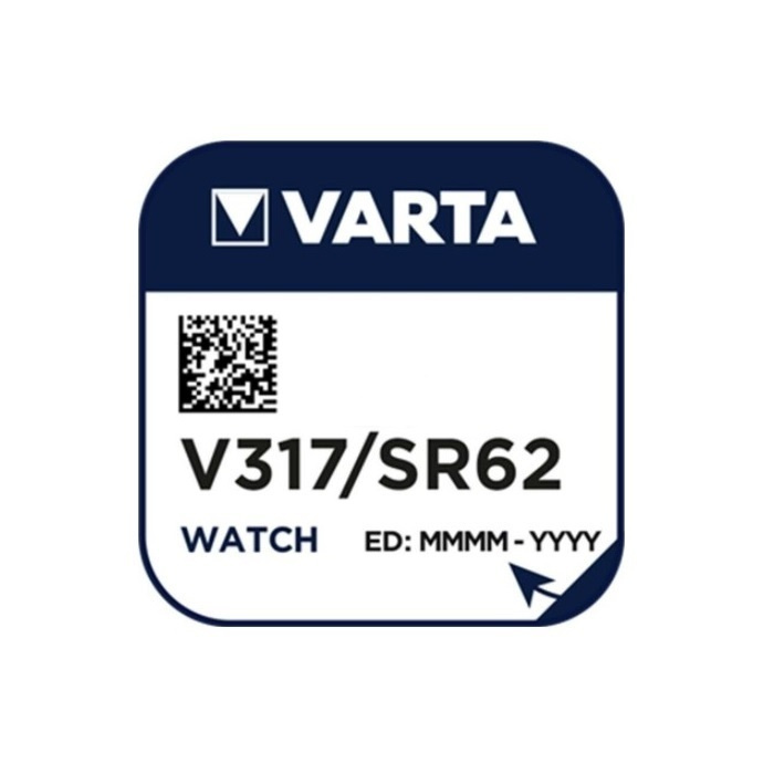 Батарейка для часов Varta 317 / SR62 / SR516SW #1