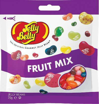 Jelly Belly Ассорти фруктовое, 70 г. #1