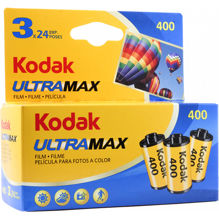 Фотопленка Kodak Ultramax 400/24 (упаковка 3 шт.) #1