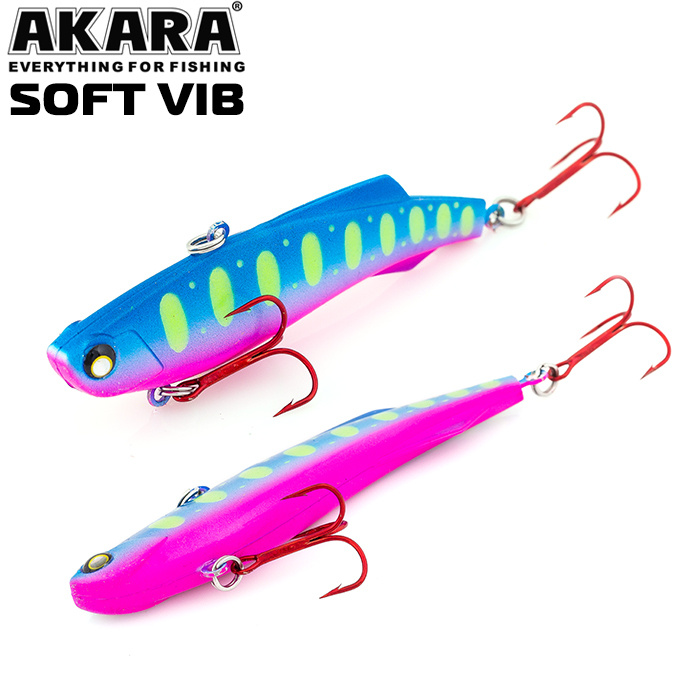 Воблер Akara раттлин Soft Vib 85 мм 25 гр. (7/8 oz 3,3 in) A143 #1