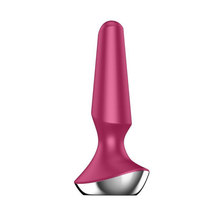 Satisfyer Вибратор, цвет: малиновый, 14 см #1