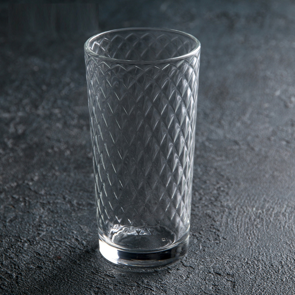Стакан для воды и холодных напитков "Кристалл", стекло, 230мл  #1