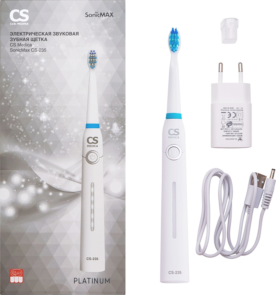 CS Medica Электрическая зубная щетка CS-235, белый #1