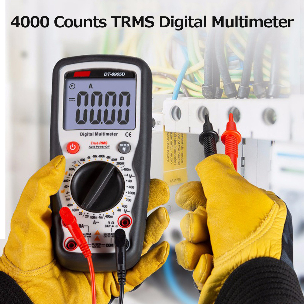 CEM DT-8905D Цифровой мультиметр TRMS на 4000 отсчетов Высокоточный ...