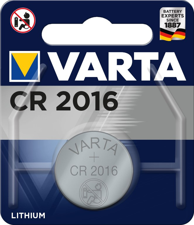 Батарейка VARTA CR2016 Lithium 3V 1 шт #1