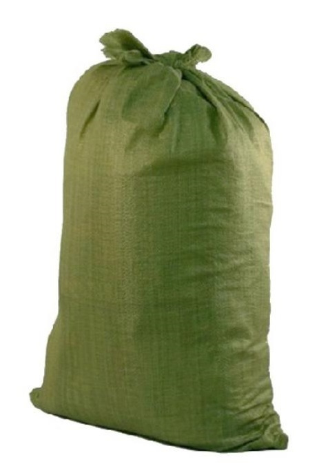 Мешки для мусора 55х95см, зеленые (100шт/упак) полипропиленовые  #1