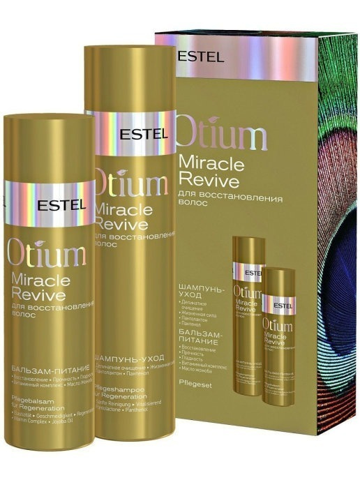 ESTEL PROFESSIONAL Косметический набор OTIUM MIRACLE REVIVE для восстановления волос, (Шампунь-уход 250 #1