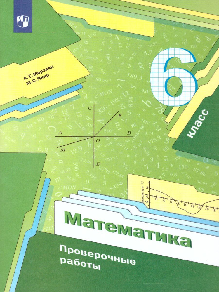 Математика 6 класс. Проверочные работы. Учебное пособие. УМК"Математика Мерзляка А.Г.(5-6)". ФГОС | Мерзляк #1