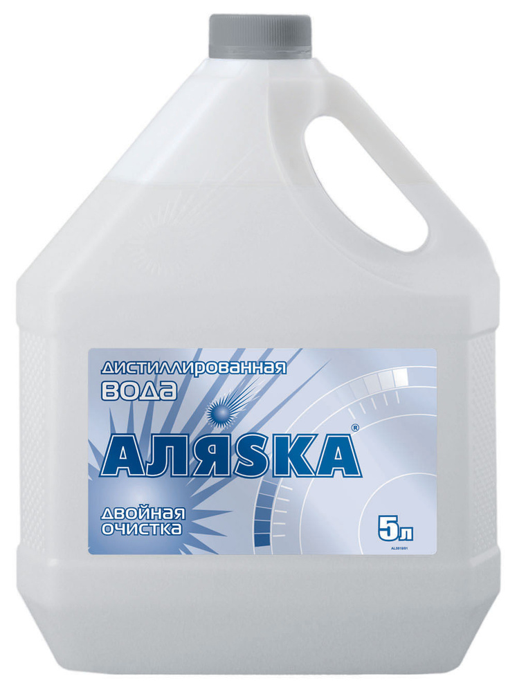 Дистиллированная вода для отпаривателя Аляска 5л #1