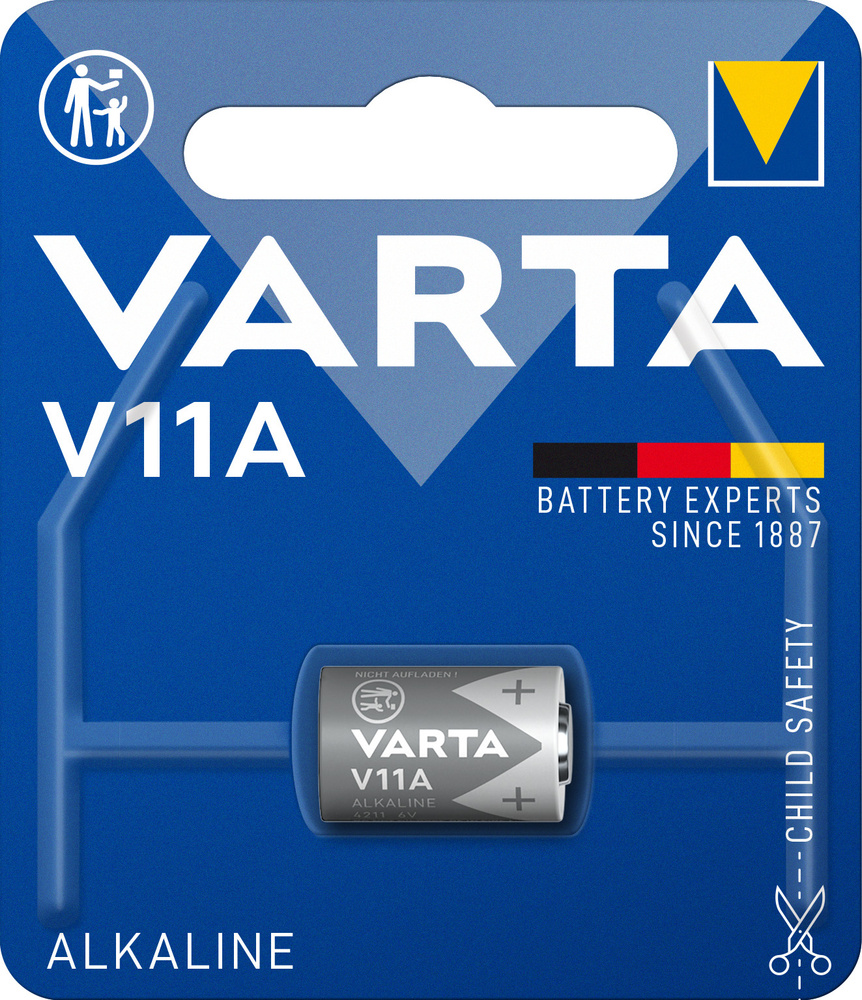 Батарейка Varta ELECTRONICS LR11/A11/MN11 BL1 Alkaline 6V (4211) #1