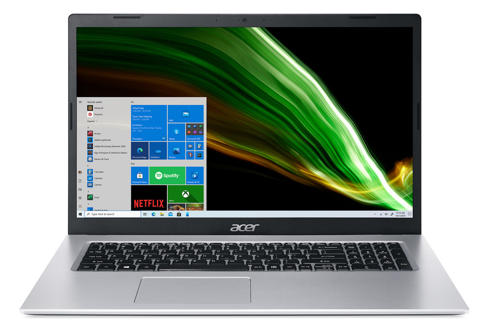 Acer Aspire 3 A317-53-36EF Ноутбук 17,3", Intel Core i3-1115G4, RAM 4 ГБ, SSD 128 ГБ, Intel UHD Graphics, #1