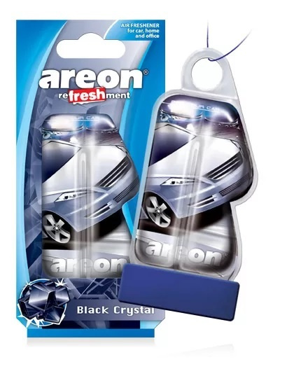 Ароматизатор Areon Liquid Refreshment Black Crystal, подвесной гелевый #1