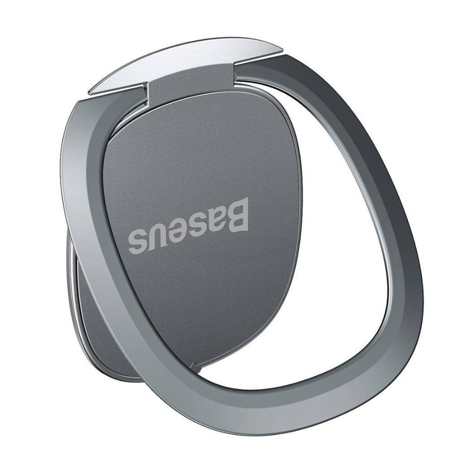 Держатель-кольцо Baseus Invisible Phone Ring Holder Silver (SUYB-0S) #1