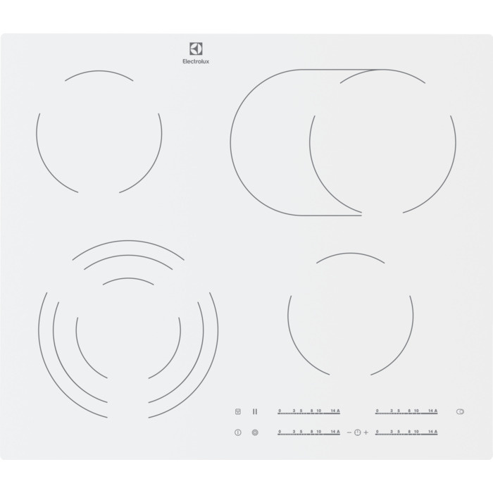 Электрическая варочная поверхность ELECTROLUX CKE6450WC. Товар уцененный  #1