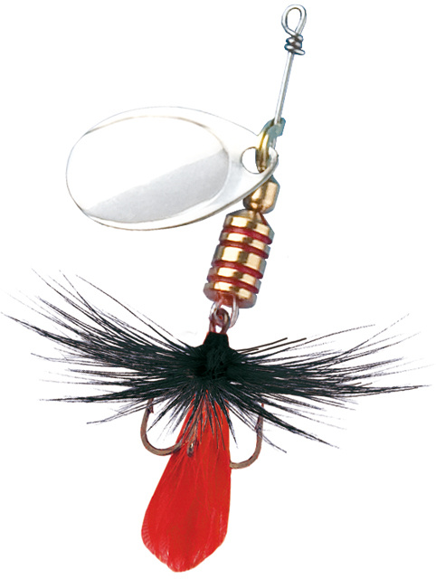 Блесна рыболовная вертушка для рыбалки на хищника / щуку / судака / окуня TONDO Fly "Silver" №2 (Ilba), #1