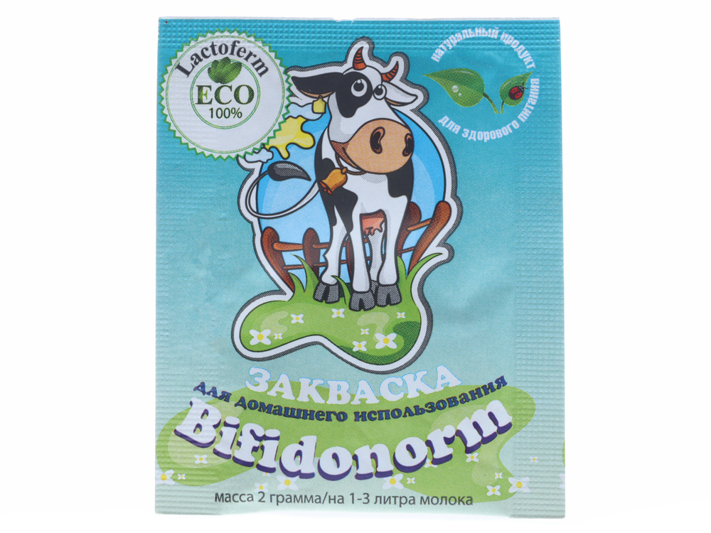 Закваска Йогурт Бифидонорм Lactoferm ECO (пакет 2 гр.) - 5 шт. #1