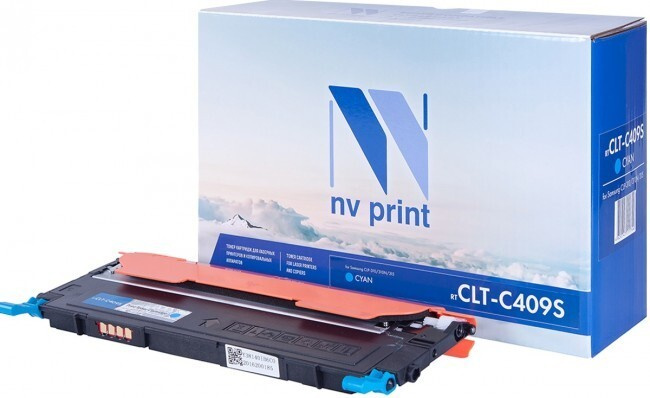 Картридж NV Print CLT-C409S для Samsung CLP 310, 310N, голубой #1