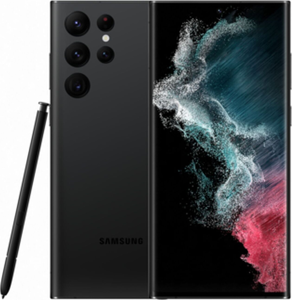 Samsung Смартфон Galaxy S22 Ultra 12/256 ГБ, черный. . Уцененный товар #1