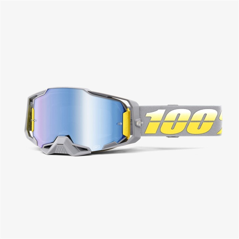 Кроссовые очки маска 100% Armega Goggle Complex / Mirror Blue Lens (50721-250-02) #1
