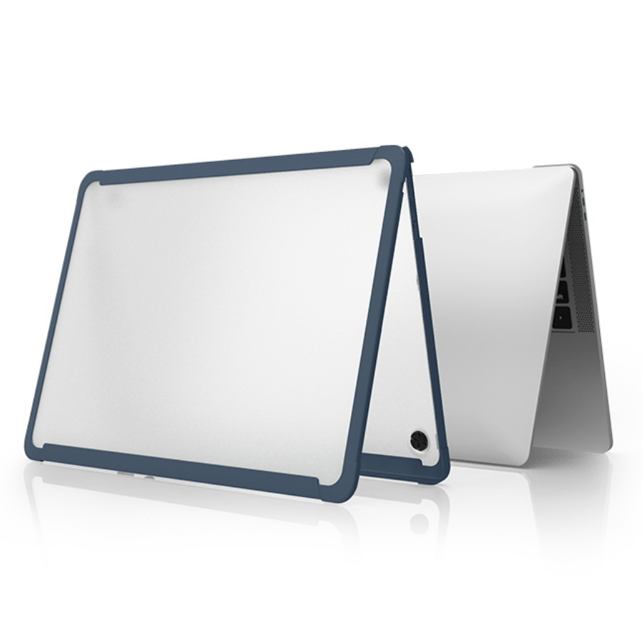 Чехол для ноутбука WiWU Dual Color iShield Macbook Case 13.3 New Pro 2018 Navy Blue #1