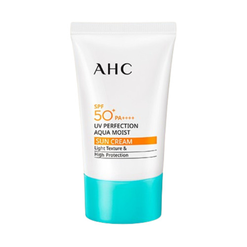 AHC Крем солнцезащитный увлажняющий SPF50+/PA++++ - UV perfection aqua moist sun cream  #1