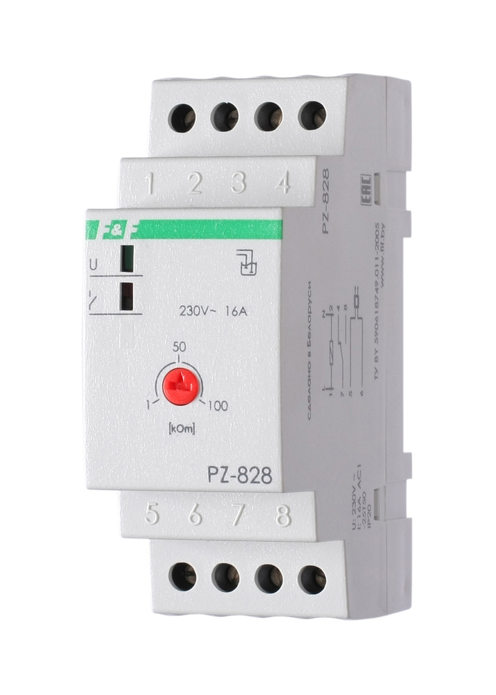 Одноуровневое реле контроля уровня жидкости F&F PZ-828 EA08.001.001  #1