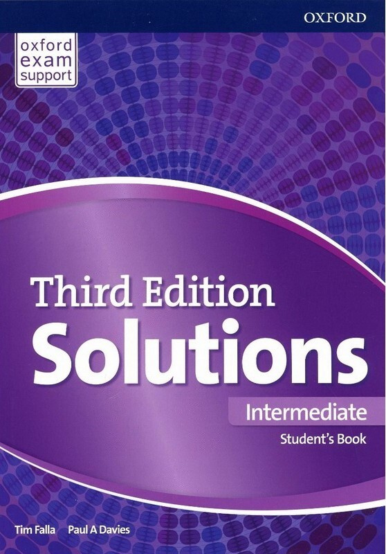Solutions Intermediate. Third Edition. Student's Book + Workbook + DVD #1